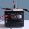 Power supply built using a flyback transformer with a built-in diode.