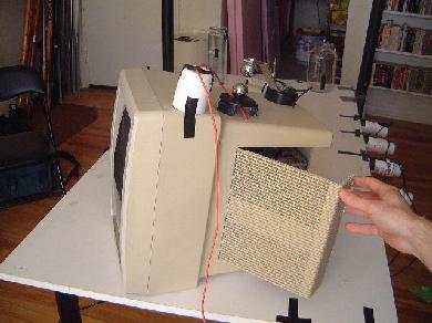 High voltage PC monitor power supply - complete view.