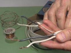 14 gauge (AWG) household wiring.