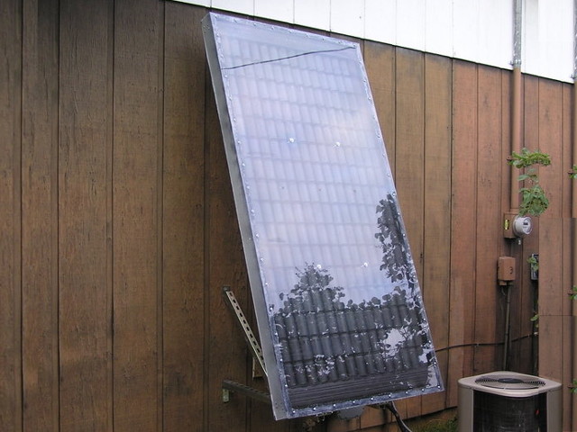 DIY can solar air heater - Guy Sperry