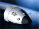Blue Origin's orbital space capsule.
