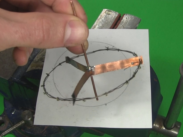 The finished rotor for the curie temperature motor.