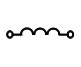 Electronic symbol for an inductor/coil