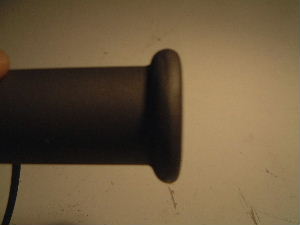 The other end of the completed outer electrode for
the electric field thruster.